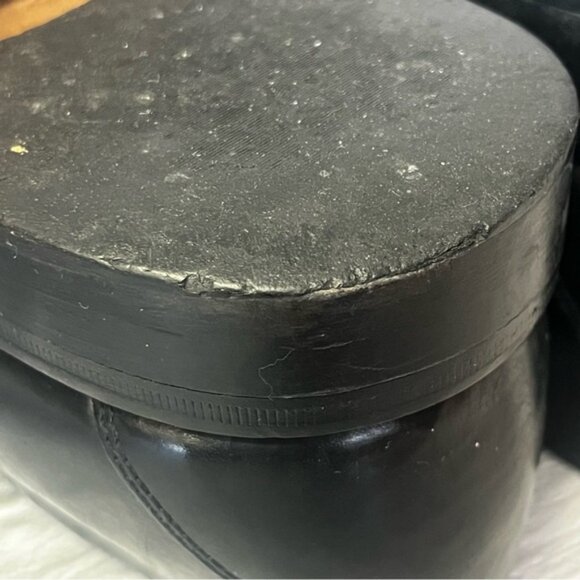 Bostonian Florentine Men's Black Leather Oxford Dress Shoes - Picture 9 of 13